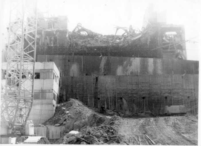 Чернобыльская АЭС, август 1986