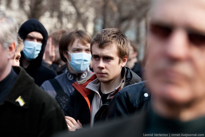 В Москве прошел митинг "Хватит кормить Кавказ!"
