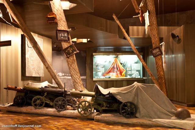 Экспозиции музея войны в Киеве