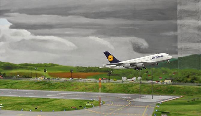 Самая крупная в мире модель аэропорта
