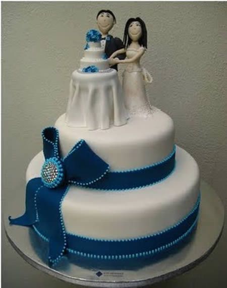 Свадебные торты (15 Фото)