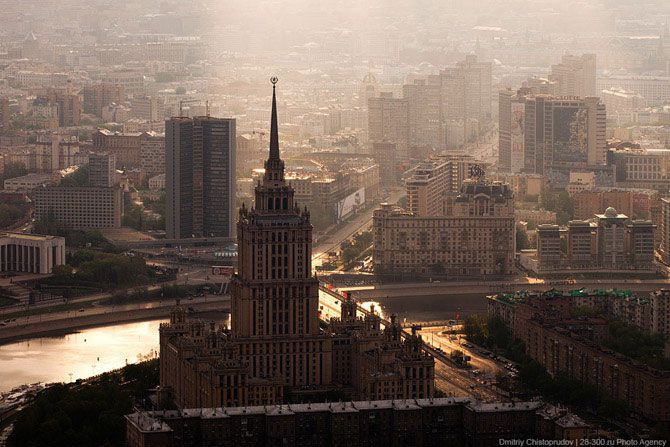 Рассвет над Москвой (55 фото)