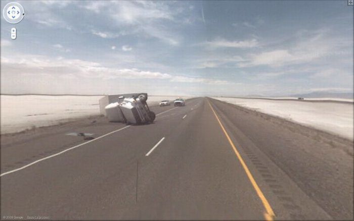 Аварии в объективе Google Street View