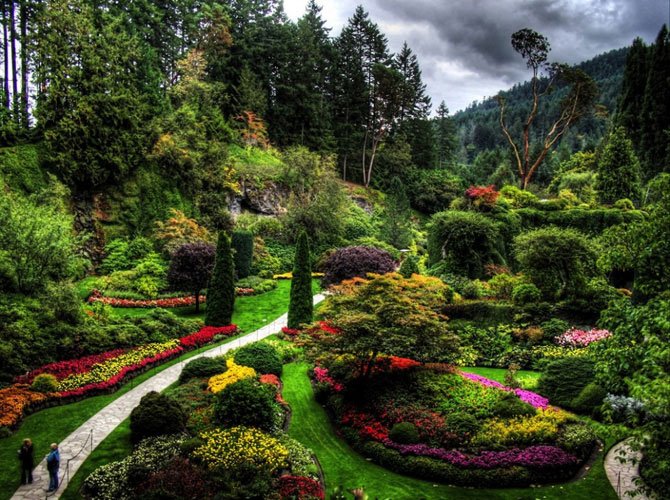 Красивые сады и парки (25 фото)
