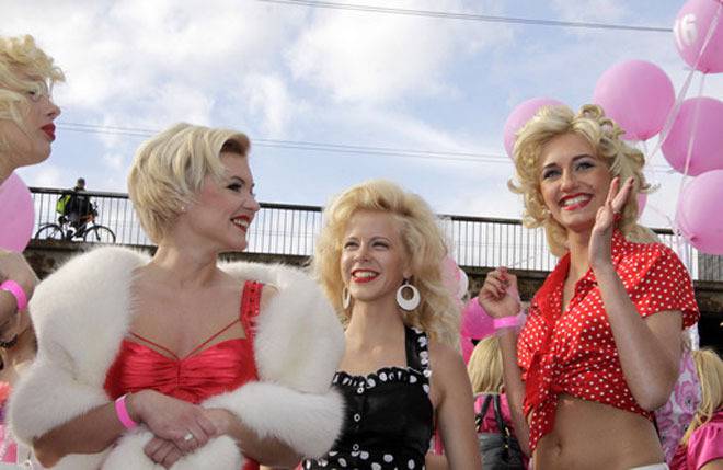 Парад блондинок в Латвии