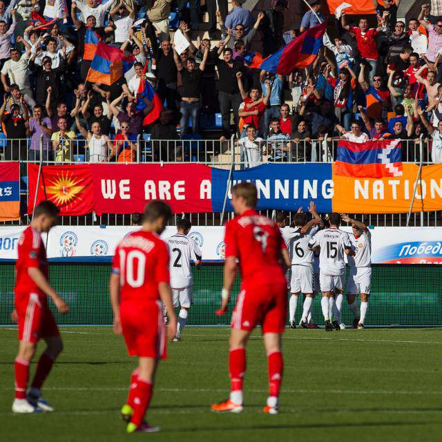 Россия — Армения 3:1, 2012