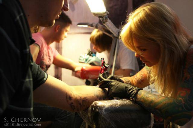 9-ый фестиваль татуировки в Санкт-Петербурге