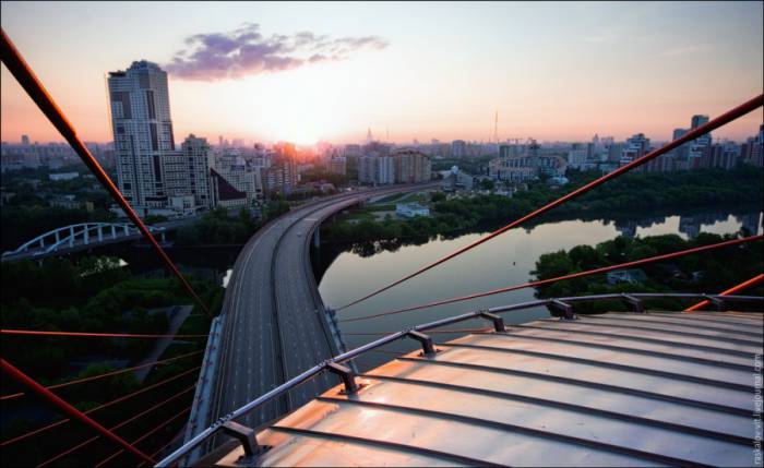 Живописный Мост в Москве (21 фото)