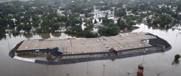 Наводнение в США (31 фото)