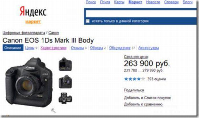 Сколько стоят фотоаппараты Медведева