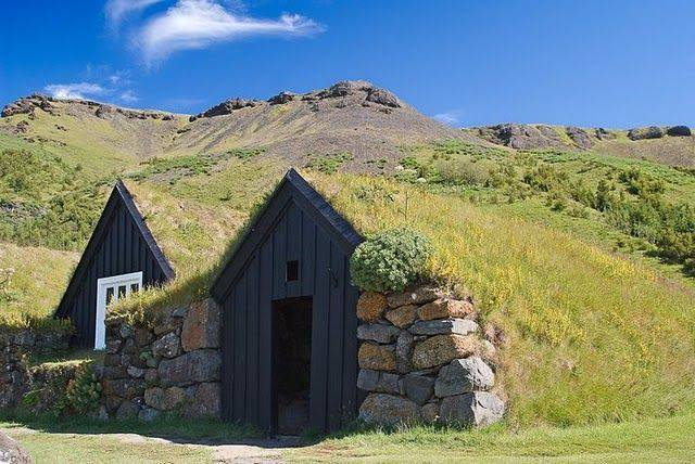 Домики в Исландии