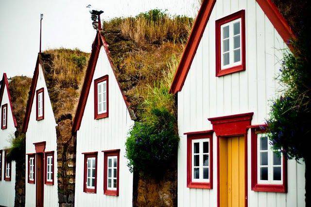 Домики в Исландии
