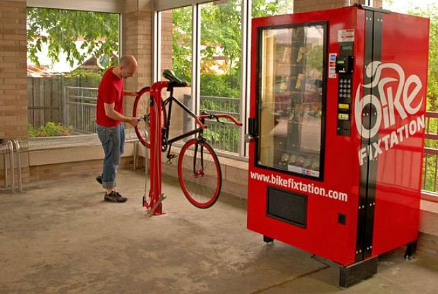 Автомат для починки велосипедов