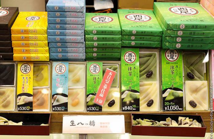 Яцухаси – самые продаваемые сладости в Киото