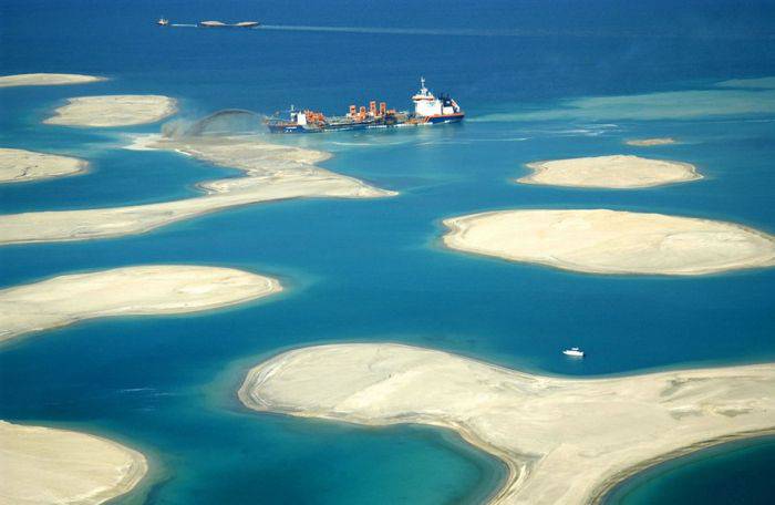 Искусственные острова в Дубаи