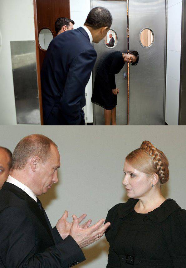 Путин против Обамы (12 фото)