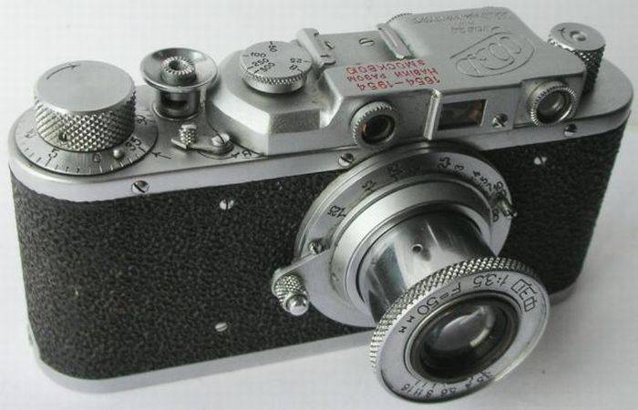 Модели фотоаппаратов времен СССР (19 фото)