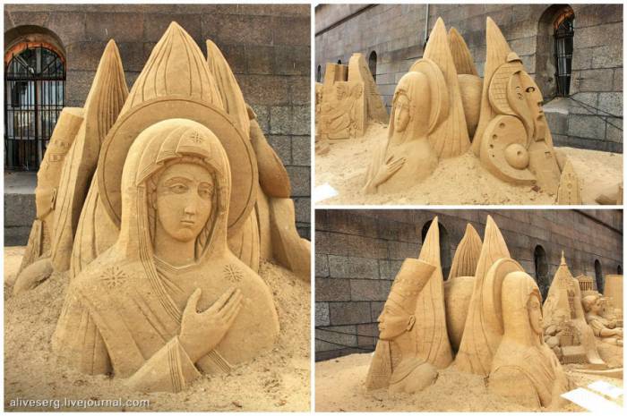 Международный Фестиваль песчаных скульптур в Питере