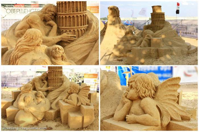 Международный Фестиваль песчаных скульптур в Питере