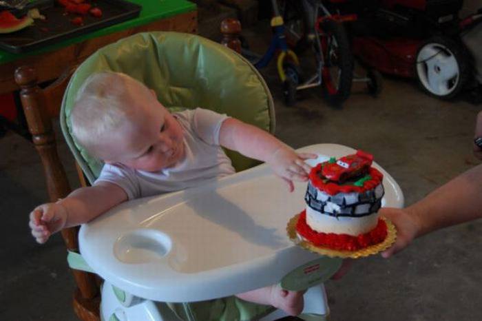 Именинный торт на день рождение