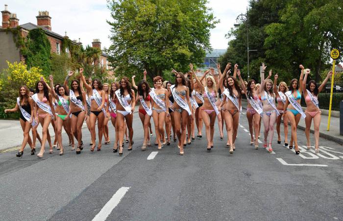 Девушки с конкурса мисс Ирландия (14 фото)