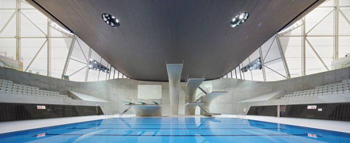 Водный центр для олимпийских игр 2012 в Лондоне