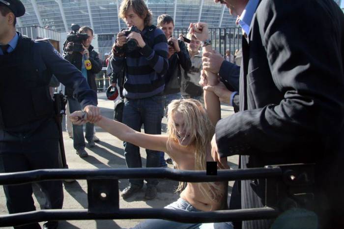 FEMEN против Евро-2012