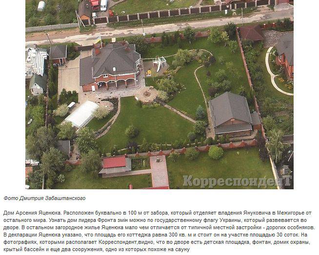 Загородная резиденция президента Украины