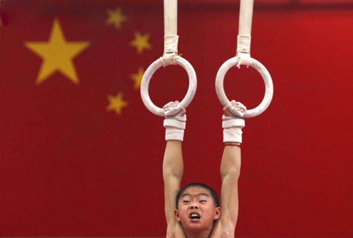 Школа гимнастики в Китае
