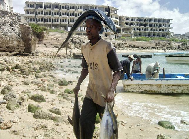Улов рыбаков на Сомали (30 фото)