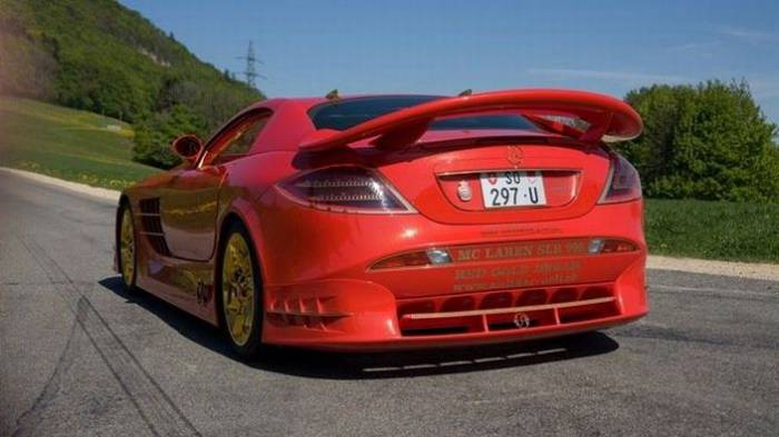  Mercedes-Benz SLR McLaren Red Gold Dream