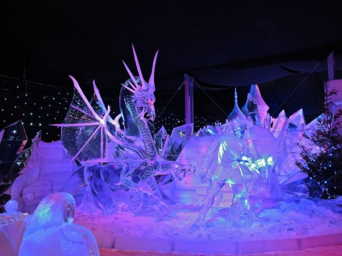 Фестиваль ледяных скульптур в Брюгге (18 фото)