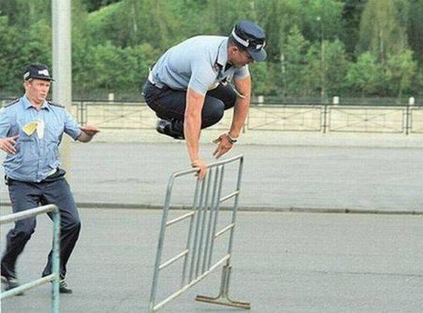 Забавные фотографии милиции и полиции
