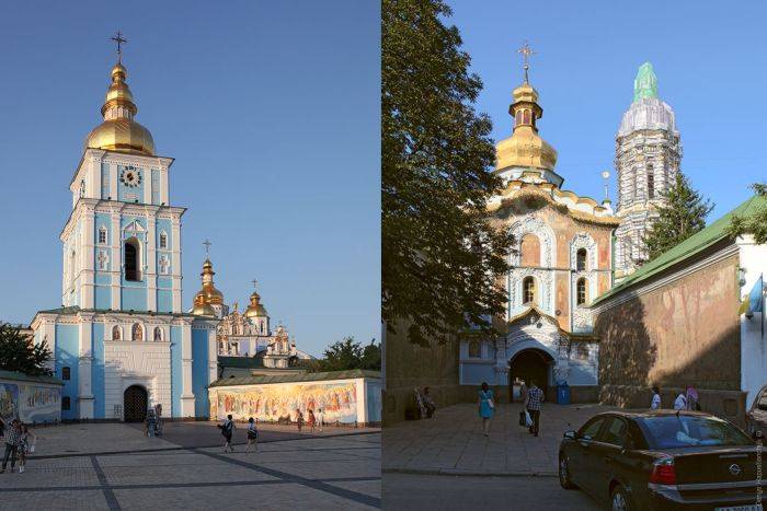 Фотографии Киева тогда и сейчас (22 фото)