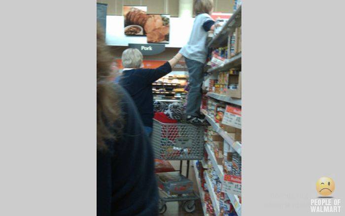 Смешные и странные люди из супермаркетов (50 фото)