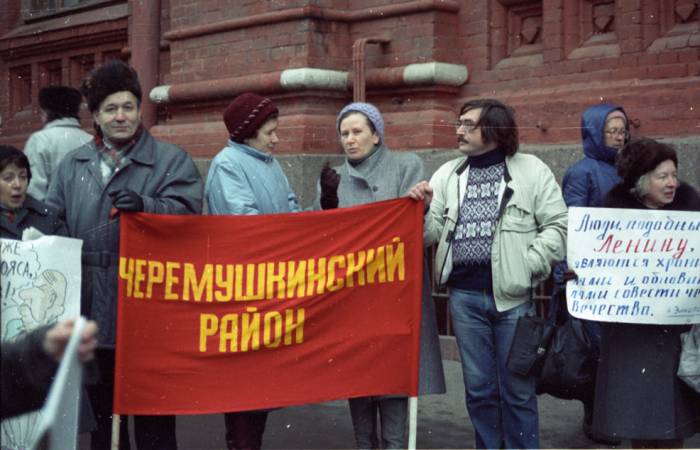 Фотографии СССР в 1989 и 1991