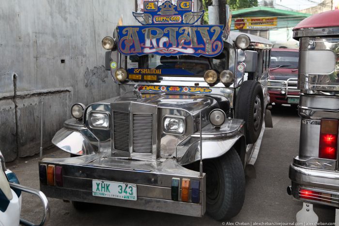 Общественный транспорт на Филиппинах (50 фото)
