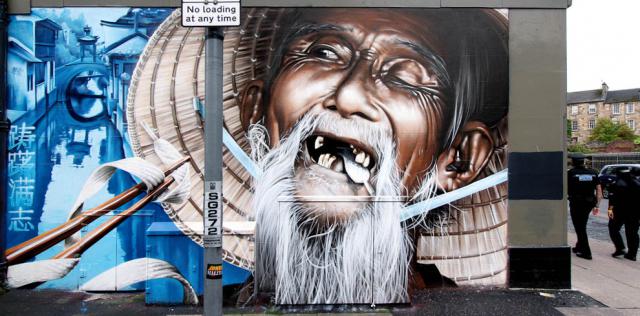 Потрясающе реалистичное граффити в мире (26 фото)