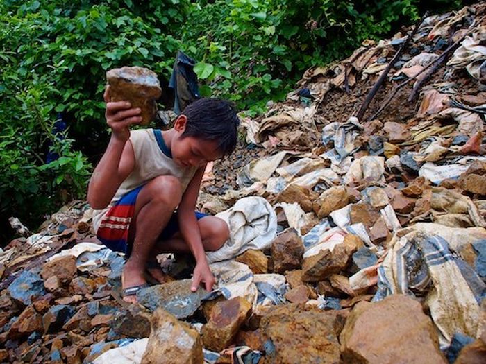 Добыча золота на Филиппинских островах