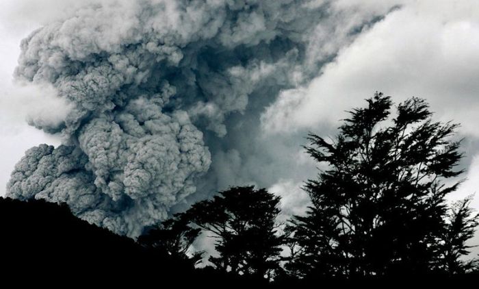 Последствия извержения вулкана "Пуйеуэ" (15 фото)