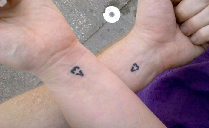 Парные татуировки для двоих (29 фото)