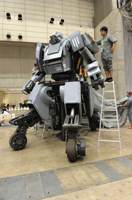 Действующий боевой робот (31 фото)