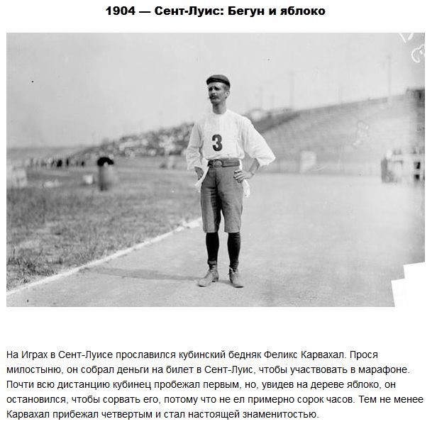 25 самых важных событий с Олимпиад прошлого (25 фото)