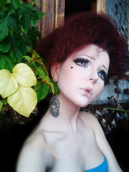Живая кукла из Украины Анастасия Шпагина (27 фото)