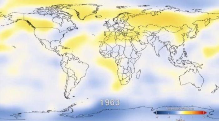 Как изменялась температура нашей планеты за 125 лет