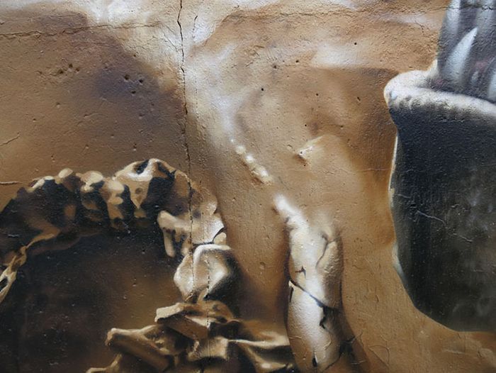 Впечатляющий 3D рисунок парка Юрского периода (24 фото)