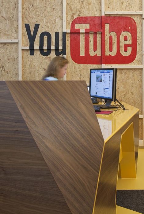 Офис-студия YouTube в шикарном офисе в Лондоне