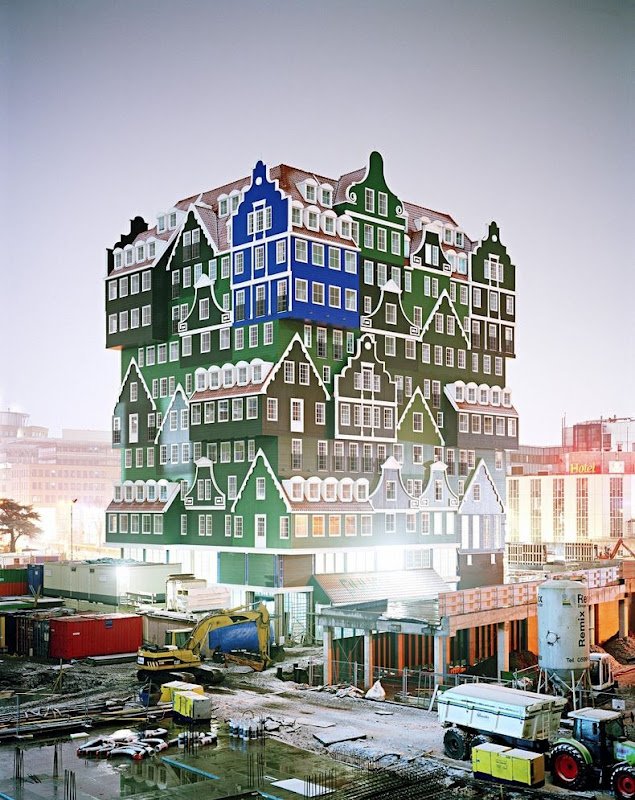 Уникальный и необычный отель-конструктор в Нидерландах