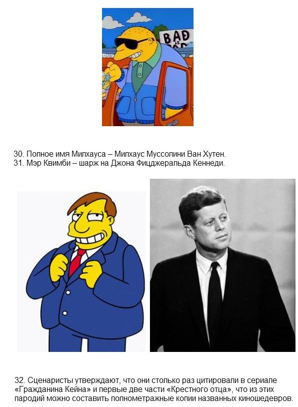 Малоизвестные факты о мультфильме "Симпсоны"