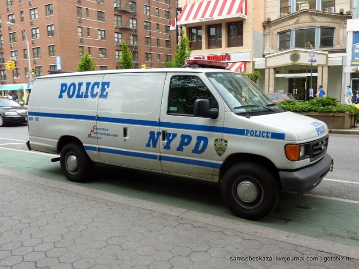 Автомобили полиции Нью-Йорка